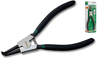 STALCO - Alicates para anillos de seguridad exterior, ángulo de 180 mm, de acero