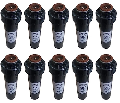 [Pack 10] Pop Up Diffuser LPS 412 Toro + 360º TVAN Nozzle | 3.1/4.3 Metres | Irrigation Sprinkler 1.4/4.8 Bar | Adjustable Pop-up Sprinkler 100 mm
