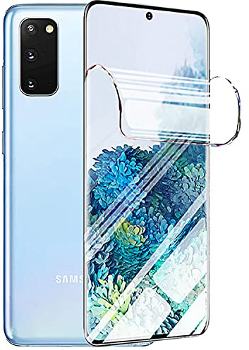 Hydrogel Displayschutzfolie für Samsung Galaxy S20+ 4G / S20 Plus 5G | [2 Stück] Selbstheilende TPU-Folie, Anti-Kratzer, keine Blasen, Berührungsempfindlich, Fingerabdruck Entsperrbar, HD Klar