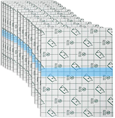 15 Pezzi Pellicola Protettiva Traspirante Cerotto Impermeabile Cerotto Rotolo Adesivo Cerotti Impermeabili per Doccia Medicazione In Gesso Di Fissaggio per Fissaggio Estensibile Elastico