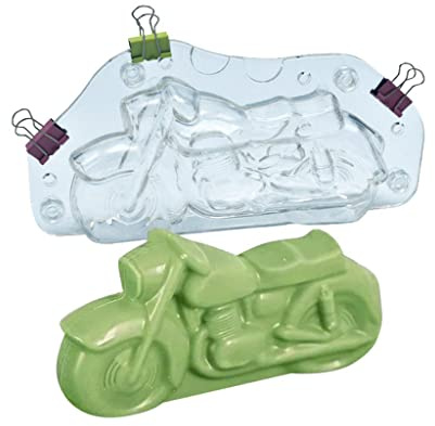Mousse-Kuchenformen, 3D-Süßigkeiten-Geburtstagskuchenformen, Schokoladenformen, Material: Motorrad für Jungen, Geburtstag, Motorrad, Schokoladenformen