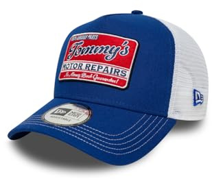 New Era NE Vintage Trucker Adjustable Cap TOMMYS Motor Repairs Blau, Size:OneSize