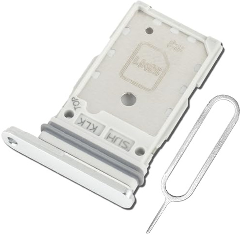 ExtKry Tiroir Carte SIM pour Samsung Galaxy S23 Ultra,Argente | Qualité origine tiroir SIM support carte SIM tiroir support SIM plateau carte SIM plateau SIM avec outil éjection.
