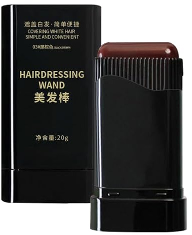 Matita Colorante per Capelli - Copri Bianchi con Pettine | Accessorio per Styling a Copertura Istantanea per Uso Quotidiano in Salon e Viaggio