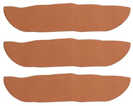 Yosoo Health Gear 3PCS Window Box Liners for Planter Felt Trough Basket Flower Rectangle Liner Insert Black Plant Container Non Woven Fabric Garden Fence Wall Railing Hanging Pot Brown (36inch)