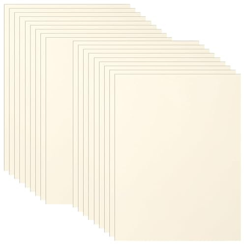 60 Blatt A4 Bastelkarton, 250gsm Dickes Papier A4 Zum Drucken, Tonkarton Papier für Die Herstellung Von Visitenkarten, Hochzeitseinladungen, Einladungskarten, Kunst und Handwerk. (Weiß)