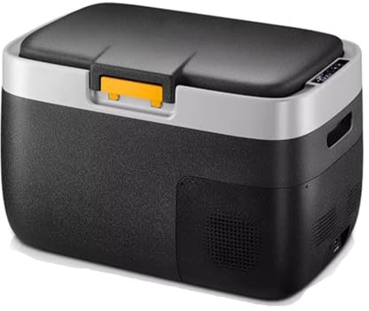 Elektrisk Bilkylskåp, Liten Frysbox, 15/20/30L, Zondesign, Knappsatsdisplay Och Belysning -20°C Till 20°C, for Camping Och Bilresor, 12V/24V/220V(56 * 35 * 35.4cm)