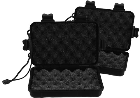 SUPVOX Estuche Organizador para Puntas de Flecha, Caja de Almacenamiento de Plástico PE Resistente, Tamaño Grande, 2 Unidades, Portátil para Tiro al Aire Libre
