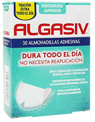 ALGASIV Cuscinetti Adesivi Gebiss sopra 30 pezzi