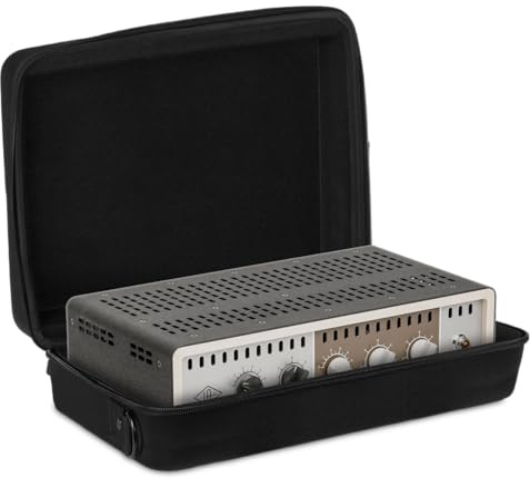 UDG Creator Hardcase Universal Audio OX Amp Top Box, Schwarz (U8473BL) | Formgepresste EVA-Schale; präzise geschnittener Schaumeinsatz; wasserabweisendes Nylon; tourgerecht