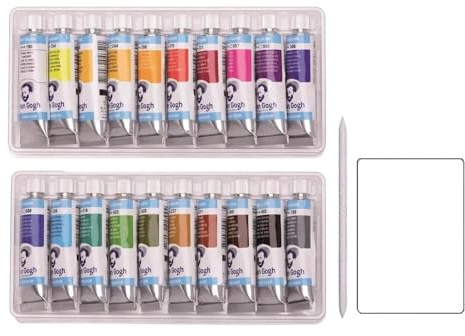 Van Gogh Aquarelle Van Gogh, 20 Tuben x 10ml und Estompe