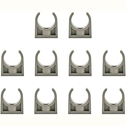 10 morsetti per tubi DN40 PPR da 50 mm, tipo U, supporto per tubo dell'acqua, clip fisse, raccordi per condotti