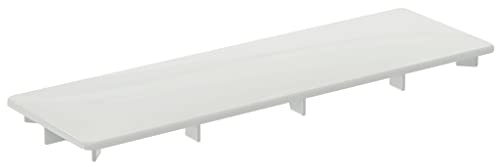 Ideal Standard - Ultra Flat New, Copripiletta in finitura per piatto doccia, Tappo scarico doccia originale, Bianco