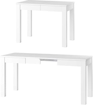Generisch MPS praktisch Tisch Orion 2 100-160x76x60 cm Küchentisch Esszimmertisch Esstisch Wohnzimmer Rechteckig 100x60 4 Tischfüße Ausziehtisch ausziehbarer Tisch modern
