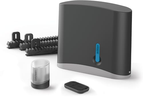 Avidsen Motor para Puerta Corredera y Portón, Kit con Cremallera