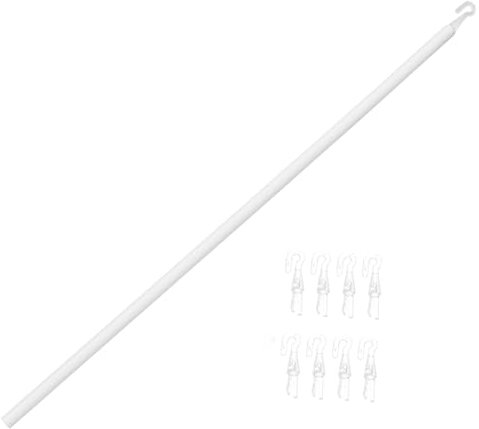 Ciieeo 3sets Blind Wand Replacement Hook for Vertical Blinds Window Opener Pole Curtain Pull Rod Detachable Wand for Easy Use