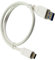 Lite-am 0.5m USB A to USB C Fast Charging White Cable Charge & Data Sync Lead For Marshall MOTIF A.N.C Wireless Earbuds