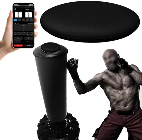 Punching Bag Force Tracker con dati in tempo reale, avvisi vocali e batteria 200h per allenamento boxe e calcio