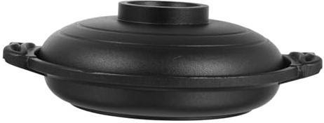 DECOMELODY Cazuela de Cerámica Antiadherente para Cocina Hogar Olla para Guisar y Cocer Arroz para Abierto Resistente y Ergonómica Utensilio de Cocina Multifuncional