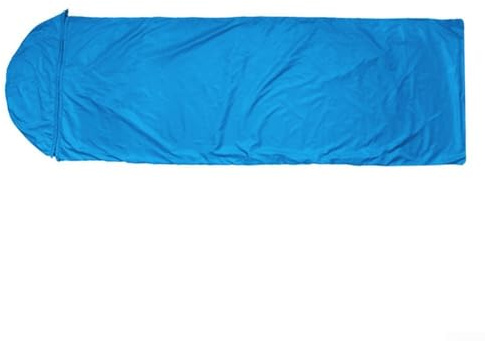 Jonikuper Wasserdichter Biwaksack für Camping und Wandern, tragbarer Schlafsack, Bezug aus Nylon-PU, 220 x 70 cm, 260 g, leicht, vielseitig einsetzbar als Regenschutz oder Boden (blau)