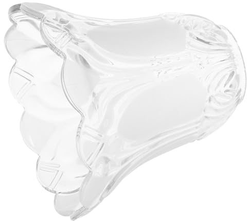 NUOBESTY Ersatzglas Lampenschirm Mattiertes Glas für Kronleuchter Deckenleuchte mit E27 Fassung Geeignet für Wohnzimmer und Esszimmerbeleuchtung Zufälliger Stil