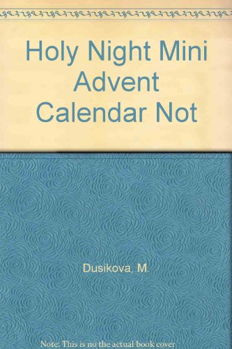 Holy Night Mini Advent Calendar Not
