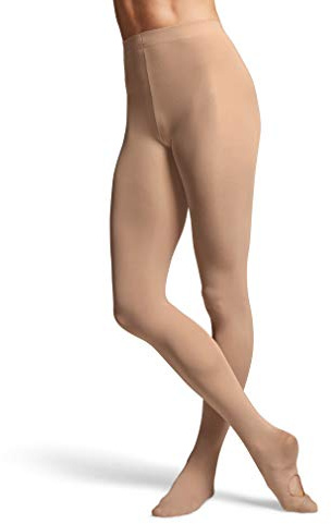 Bloch Damen-Strumpfhose mit Ballenloch Contoursoft