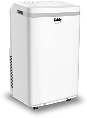 Fakir AC 70 Mobile Klimaanlage 2300W - Klimagerät mit 7000 BTU/h, 3 Ventilatorstufen, Sleep-Timer & Fernbedienung - Klimaanlage mobil für Räume bis 60m²
