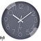 NESIFEE Orologio da Parete Radiocontrollato Moderno, Orologio da Muro Silenzioso, 30CM, Grande Orologio Parete, Decorazioni da Parete, per Poggiorno Camera da Letto, Cucina, Grigio