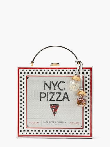 kate spade new york womens Novelty 3d Crossbody Bag, Pizza Box, One Size