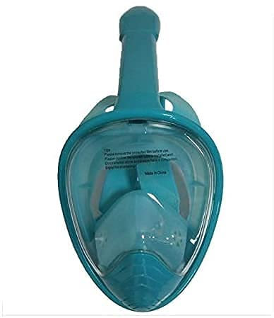 GeRRiT Dykmask barn simning utrustning hel ansikte simning mask undervattensdykning barn snorkel mask vattentät snorkling dykning mask