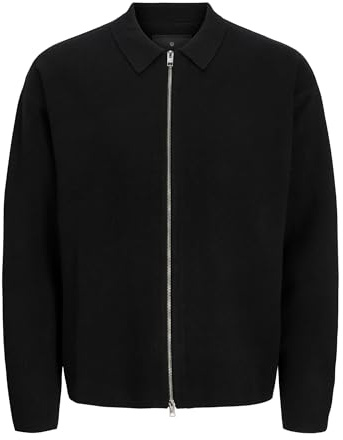 JACK & JONES Jprblabradfort stickad kofta, svart, S