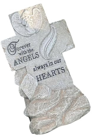 MOBUTOFU Monument Commémoratif Résine Forme De avec Statue Ange pour Jardin Décor Élégant Et Digne pour Et Souvenir