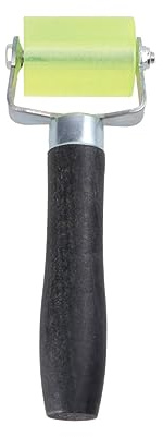 SOPOTUTU Rodillo de Goma para Juntas con Mango Ergonómico Rodillo de Presión para Pintado y Material Insonorizante Resistente y Duradero para Adhesión Eficaz Proyectos y Pequeños