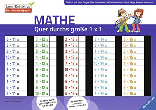 Quer durchs große 1 x 1 (Lern-Detektive - Zaubertafel)