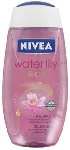Nivea Waterlily & Oil, gel doccia da donna, 6 pezzi