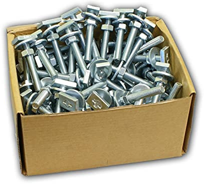 Hammerkopfbefestiger/Hammerkopfschrauben-Set M10 x 30 für Montageschiene 41 zur Gerätebefestigung uvm. für FIX-IT-FOOT, Dämpfungssockel uvm., Menge:50 Stück