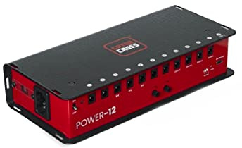 GATOR CASES Pedalboard-Stromversorgung mit 12 Ausgängen | (GTR-PWR-12-L)
