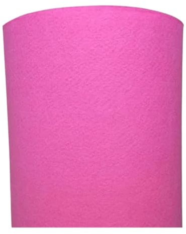 Filz Gewebe 1 m Filzstoff for Selbermachen, Basteln, Filzgirlande, Blumen, Heimdekoration, Nähen, Aufbewahrung, Spielzeug, Geschenke, Wollfilz, handgefertigter Filz ( Color : Pink , Size : 1 mm thickn