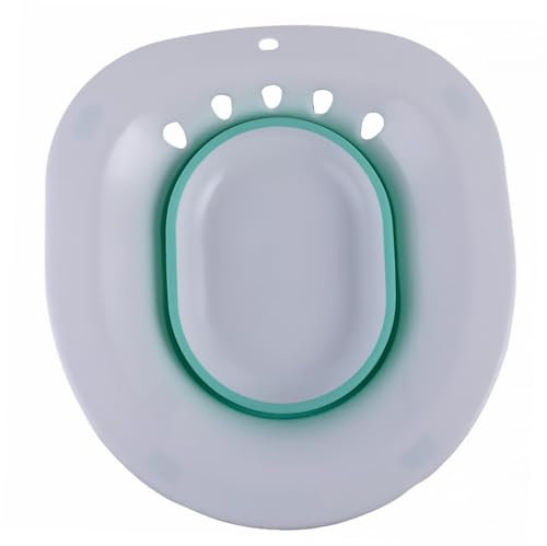 Faltbares Damen Bidet aus Pp und Tpr, Weiß, 1 Stück
