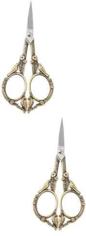 SEWOART 2stücke Retro Bird Design Schere Aus Edelstahl Professionelle Und Nähschere Für Präzise Schnitte Für Stoffe Und Mehr Ergonomischer Griff Leicht Und Langlebig