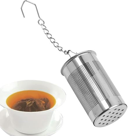 Boule À Thé Infuseur Pour Thé En Vrac, Infuseur À Mailles Extra Fines, Acier Inoxydable Avec Couvercle Vissé Mince Filtre Thé En Acier Inoxydable,pour Théières,Tasses