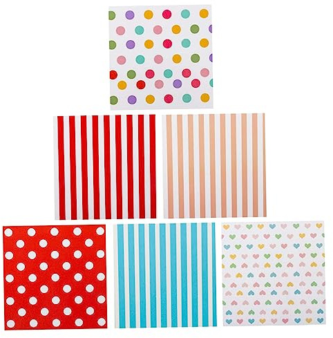 Ipetboom 6blätter Geschenkpapier Diy-verpackungsmaterial Präsentpapier Zum Basteln Für Geburtstage Hochzeiten Weihnachten Geschenkebücher