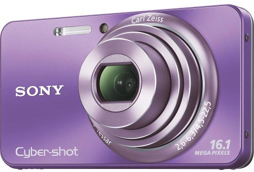 Sony Cyber-shot DSC-W570 Digital Camera Purple (Renewed)
