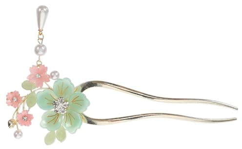 SAFIGLE Épingle à Cheveux Japonaise Longue Forme De Accessoire Pour Cheveux Hanfu Avec Pompon Style Antique Pour Femmes Et Adolescentes