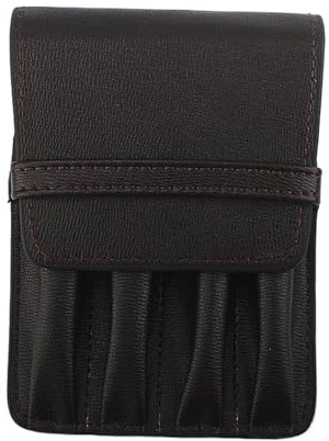AHIOJEGX Stifteetui Kann Vier Stifte normaler Größe aufbewahren. Handgefertigtes Füllfederhalter-Etui aus Leder for Halter. Stiftetasche. Retro-Stiftebox. Schul-Bleistifttasche.(Color 3)