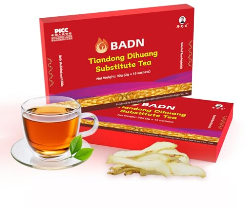 BADN Lung Cleansing Tea, 7 natural herbal teas, a supplement for bronchial and respiratory system health, suitable for smokers and adults for lung cleansing and detoxification, 2g*15 bags