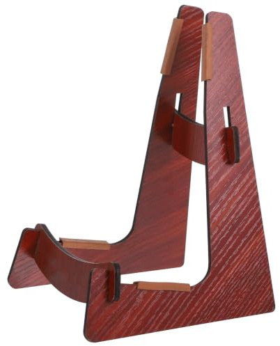 Yardwe Tragbarer Gitarrenständer und Klappbarem Design für Ukulele und Gitarre mit Starkem Halt zur Sicheren Aufbewahrung für Zuhause und Laden