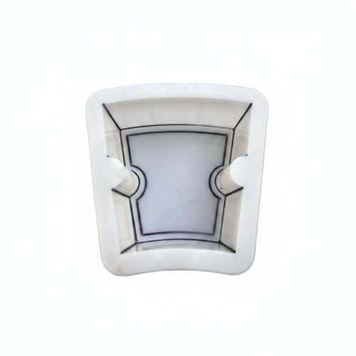 Jiuvaso Stampo per Blocchi di Calcestruzzo Stampo Mattoni Cassaforma Blocchi Matrice Prefabbricati in Plastica Riutilizzabile per Colata, 70 Cm