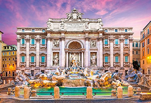 Beverly 1000 Piece Jigsaw Puzzle Trevi Fountain